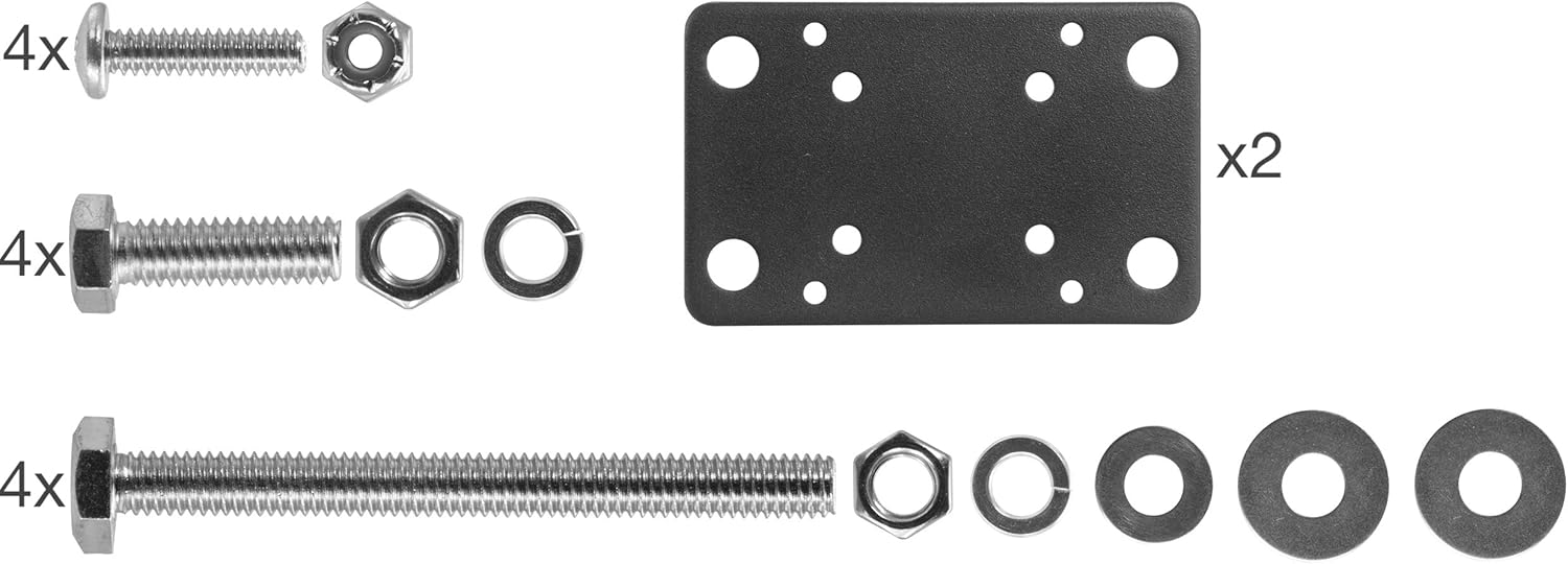iBOLT Forklift and Warehouse Vehicle Pillar Bracket / Mount - Made Out of Heavy Gauge Steel - for All AMPS Pattern mounts and bar Scanner adapters