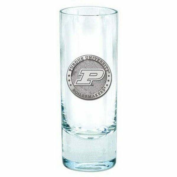 Purdue Boilermakers Pewter Accent Tall Shot Glasses, Set of 4