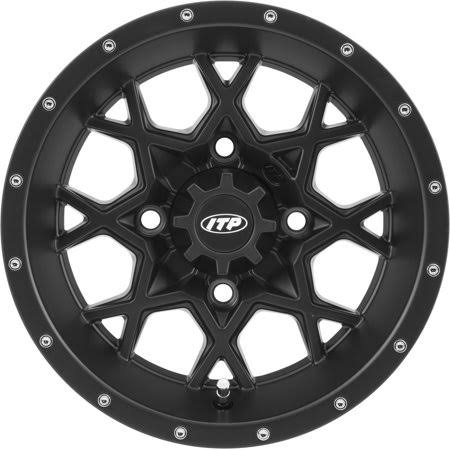 Itp Hurricane 15x7 4/137 5+2 Black