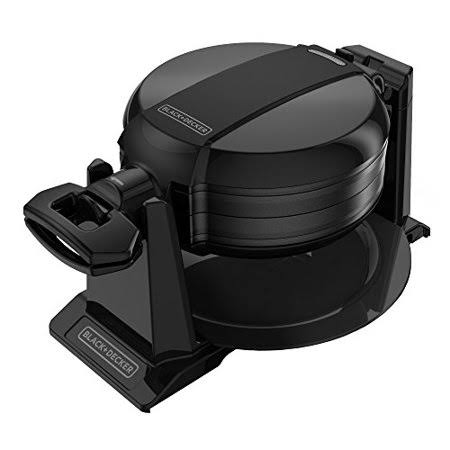 Black+decker Rotating Waffle Maker, Black, WMD200B