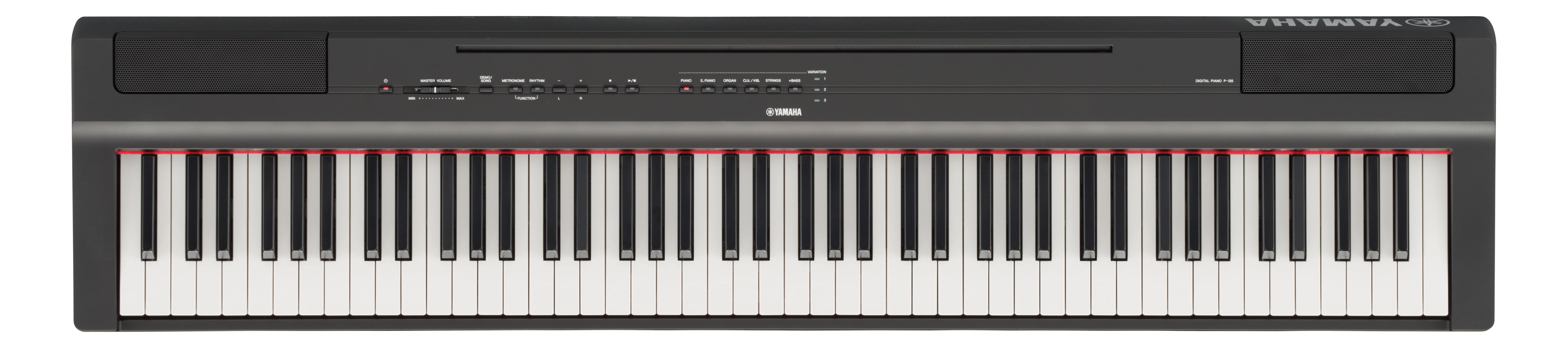 Yamaha P-125 88-Key Digital Piano, Black