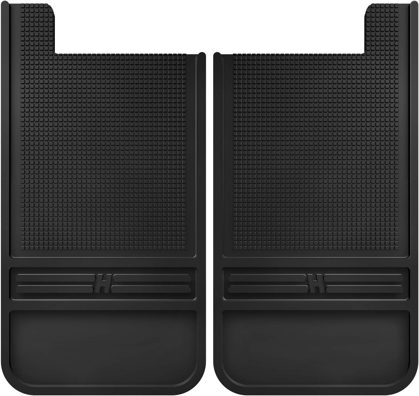 Husky Liners Universal MudDog Mud Flaps | Rubber Rear Mud Flaps - 12