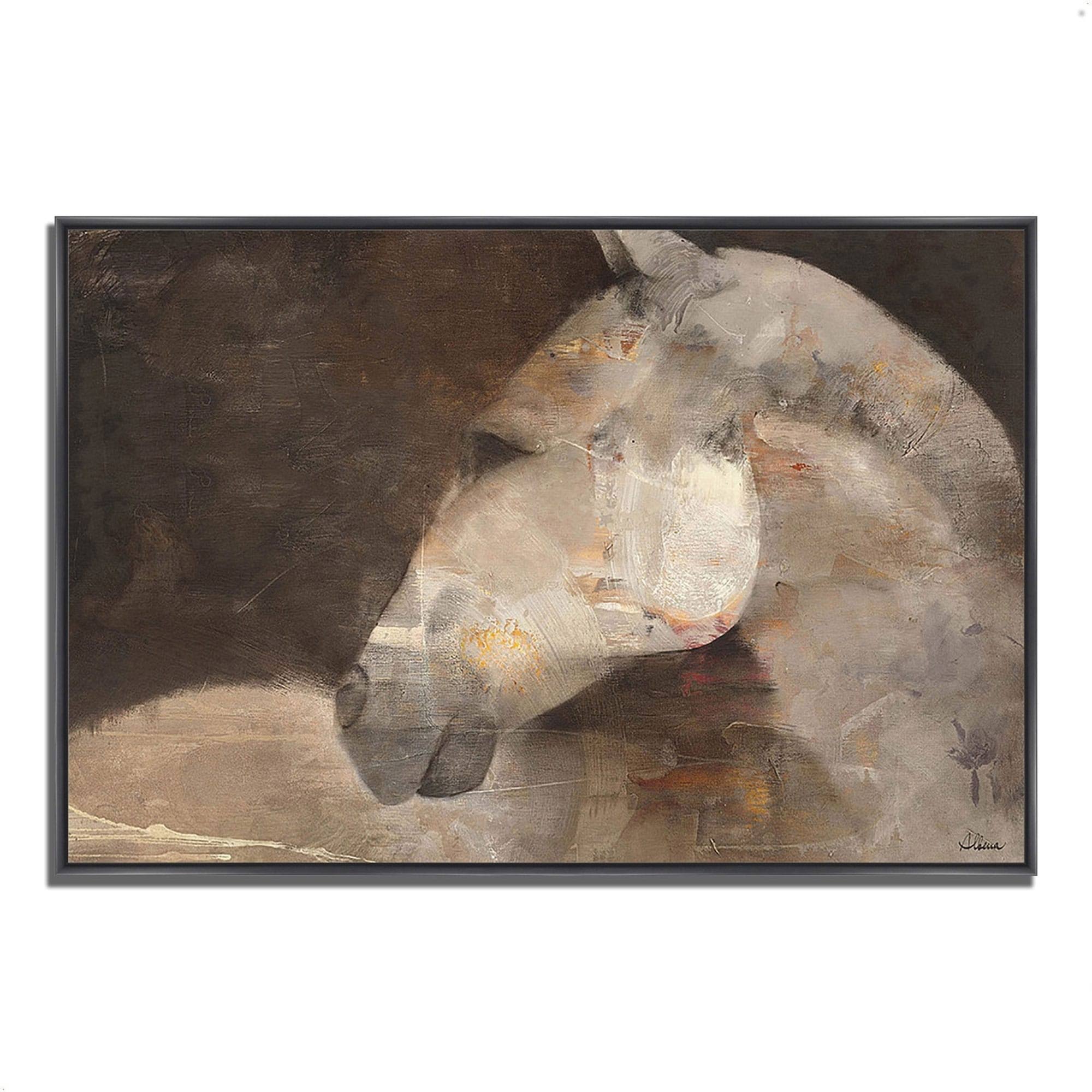 Tangletown Fine Art 'Looking Back' Framed Print, Brown