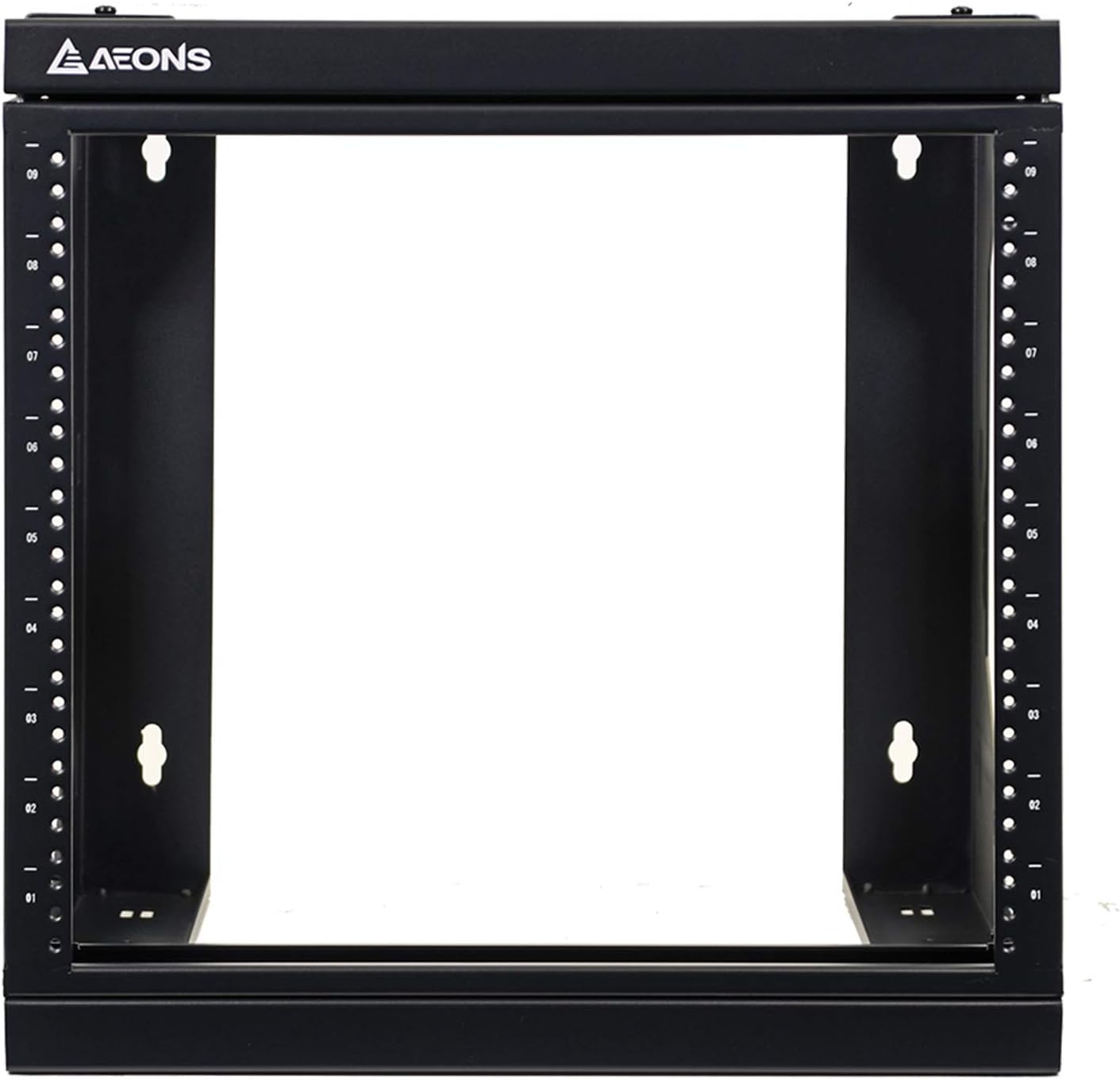 AEONS 22U 4-Post IT Open Frame 19 Inch Depth-Adjustable Rack
