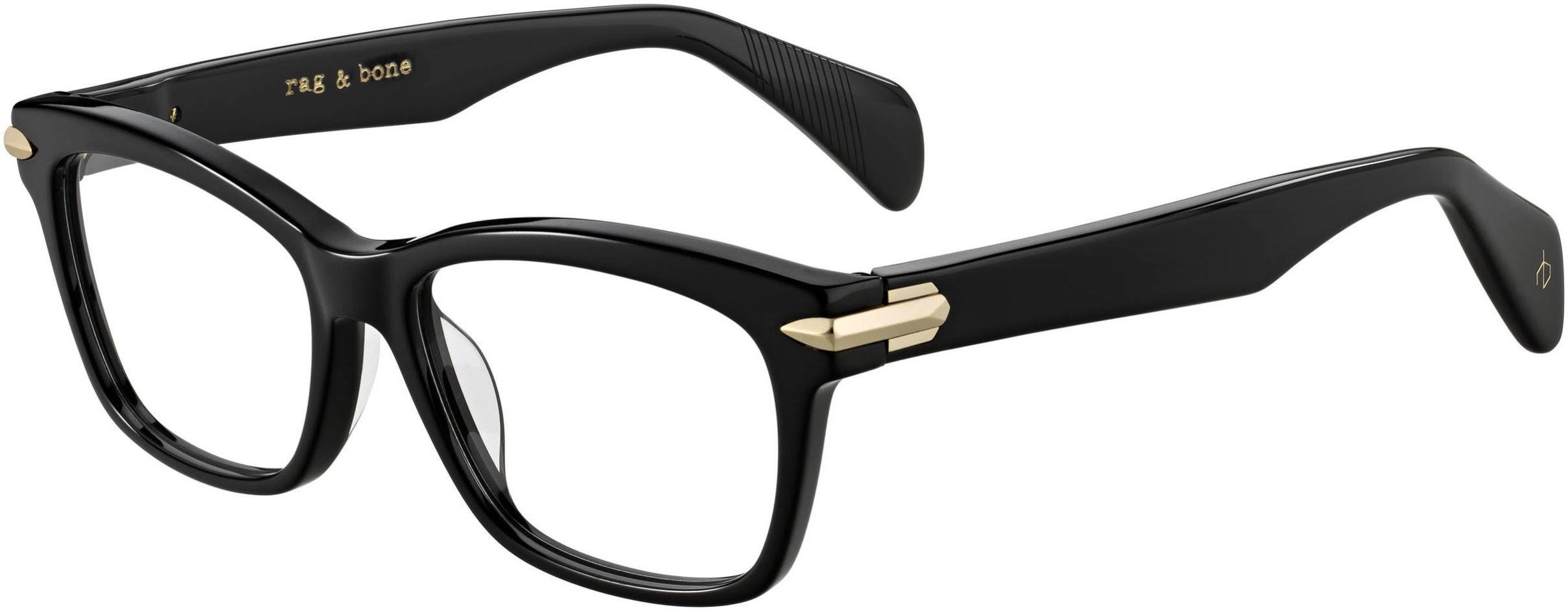 Rag u0026 Bone Rnb 3004 0807 Black Cat Eye Eyeglasses