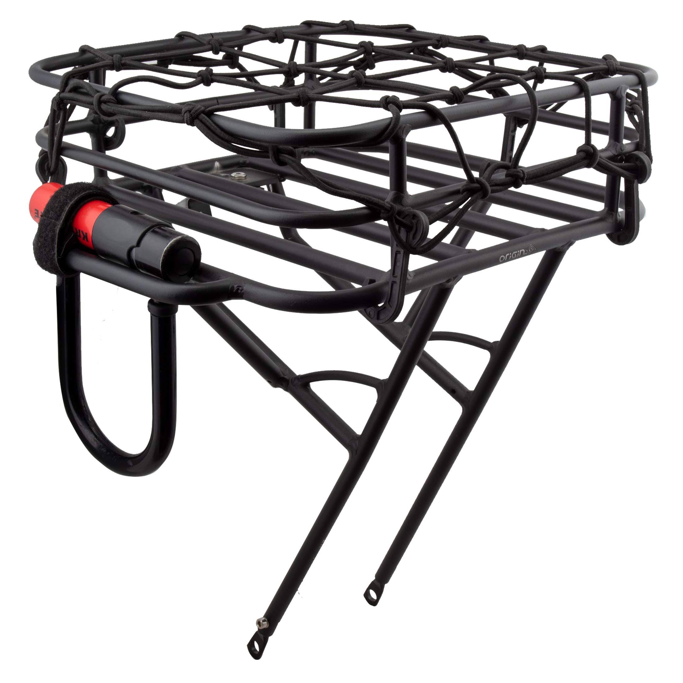 Origin8 Rush Messenger Front Basket Rack - Black