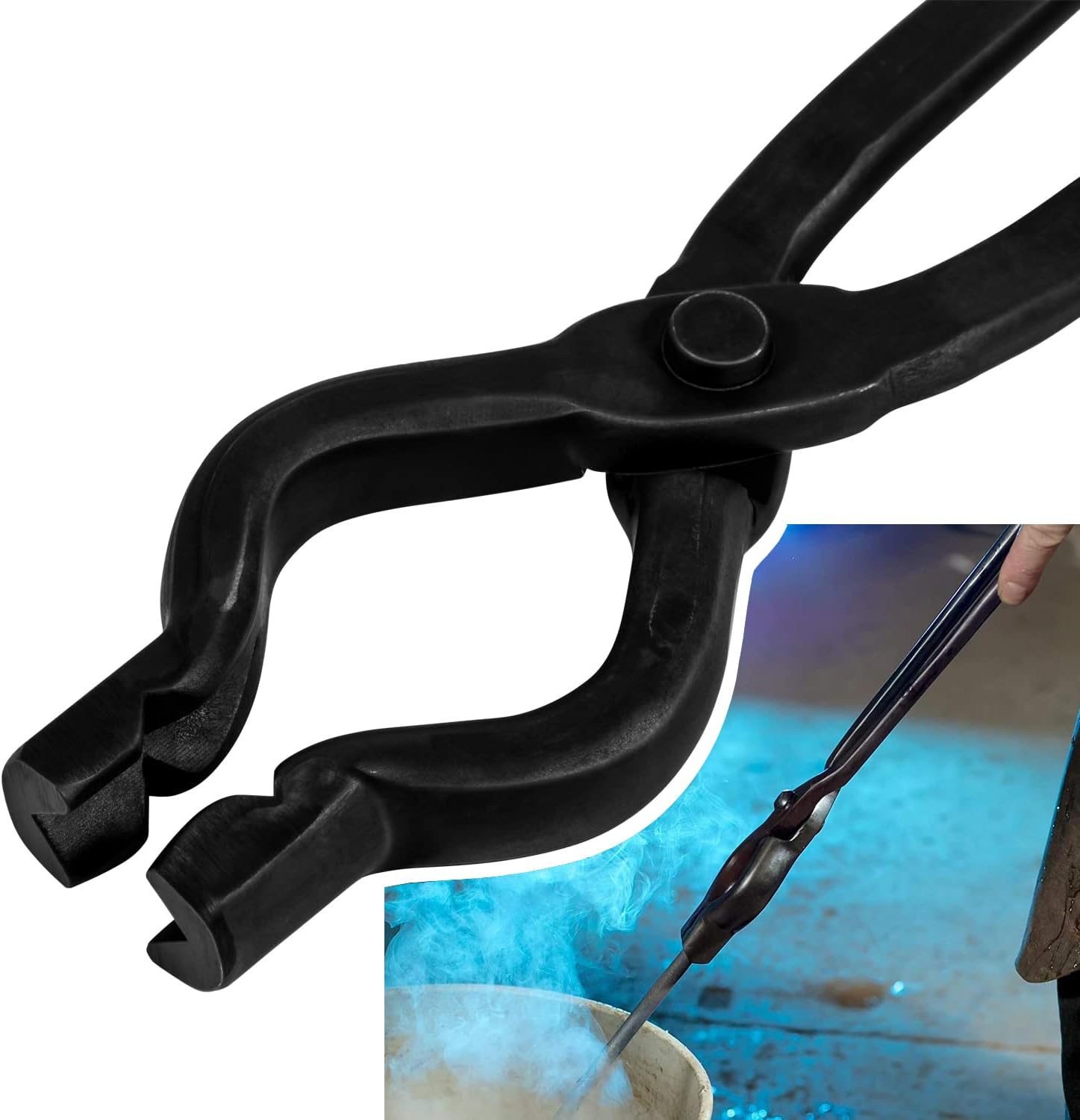 Yoursme Forge Tongs Blacksmith Tongs - 17