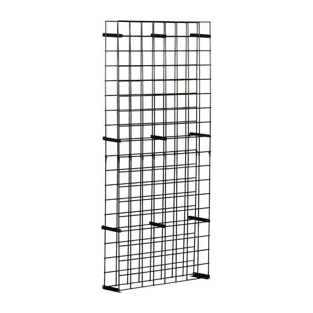Wine Enthusiast 3 Magnum Rows Tie Grid, Black