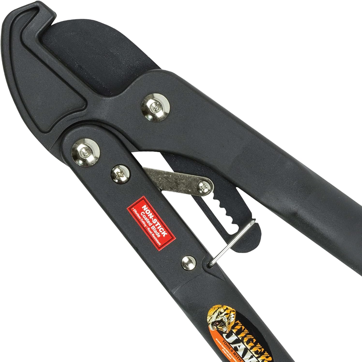 Tiger Jaw MM Mini Max Lopper Mini Max Ratcheting Lopper, Ultra-Light Weight 19.2 Ounces, Compact at 16.5 Inches, Cuts Up to 1.5 Inches in Diameter, Replaceable Blades Pack of 2