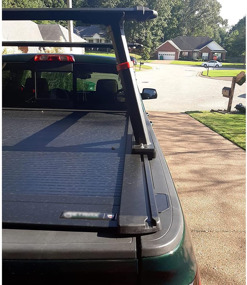 Heavy Duty Truck Bed Rack Adjustable-Height | 800LB Universal Extendable Pickup Truck Ladder Rack (Including Side Rails)
