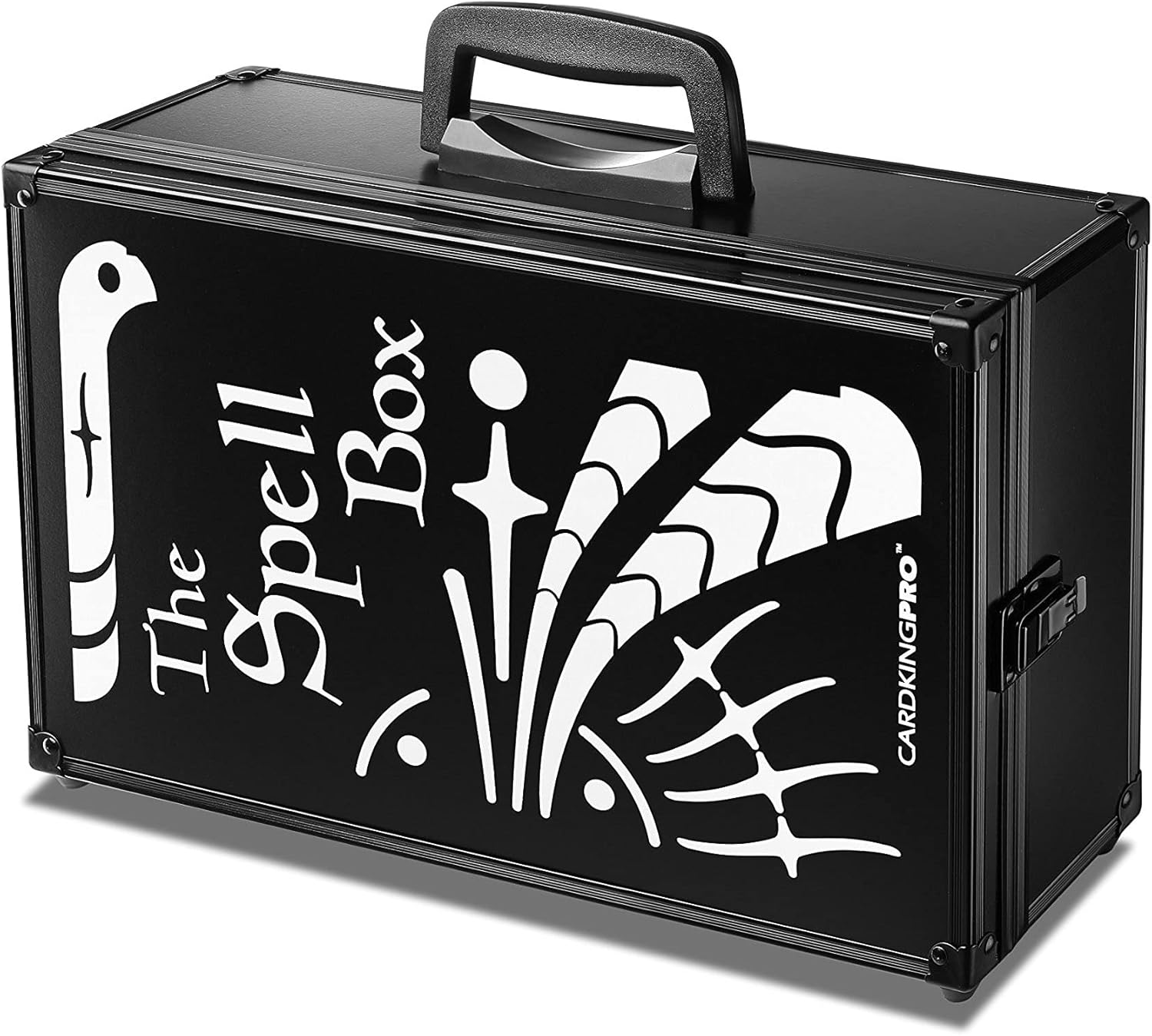 The Big Black Metal Box (BBB Edition) | Case is Compatible with Magic The Gathering, MTG, All Standard Card Games (Game Not Included) | Includes 8 Dividers | Fits up to 2500 Loose Unsleeved Cards