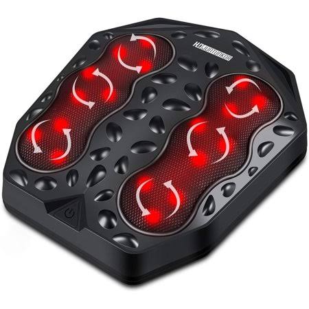 Foot Massager, Shiatsu Feet Machine with HEAT, Electric Deep Kneading Therapy u0026 Adjustable HEATING Function, Relieve Pain u0