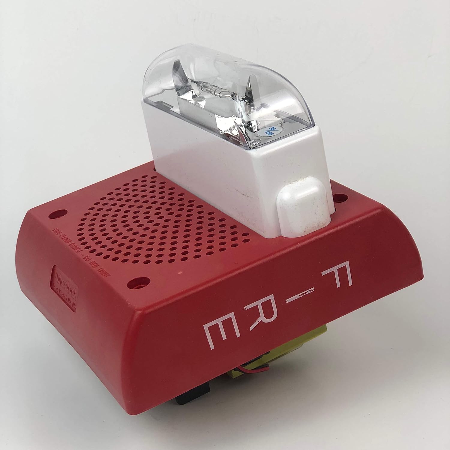 Wheelock ET70WP-2475W-FR Fire Alarm Weatherproof Speaker Strobe Wall Mount 24V DCV, Red Pack of 2