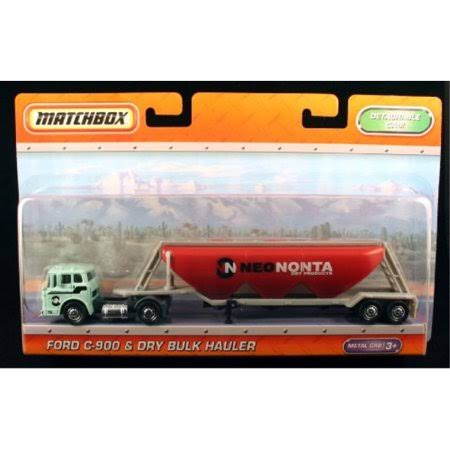 Ford C-900 and Dry Bulk Hauler Matchbox MBX Super Convoy Die-Cast Vehicle * Detachable Cab *