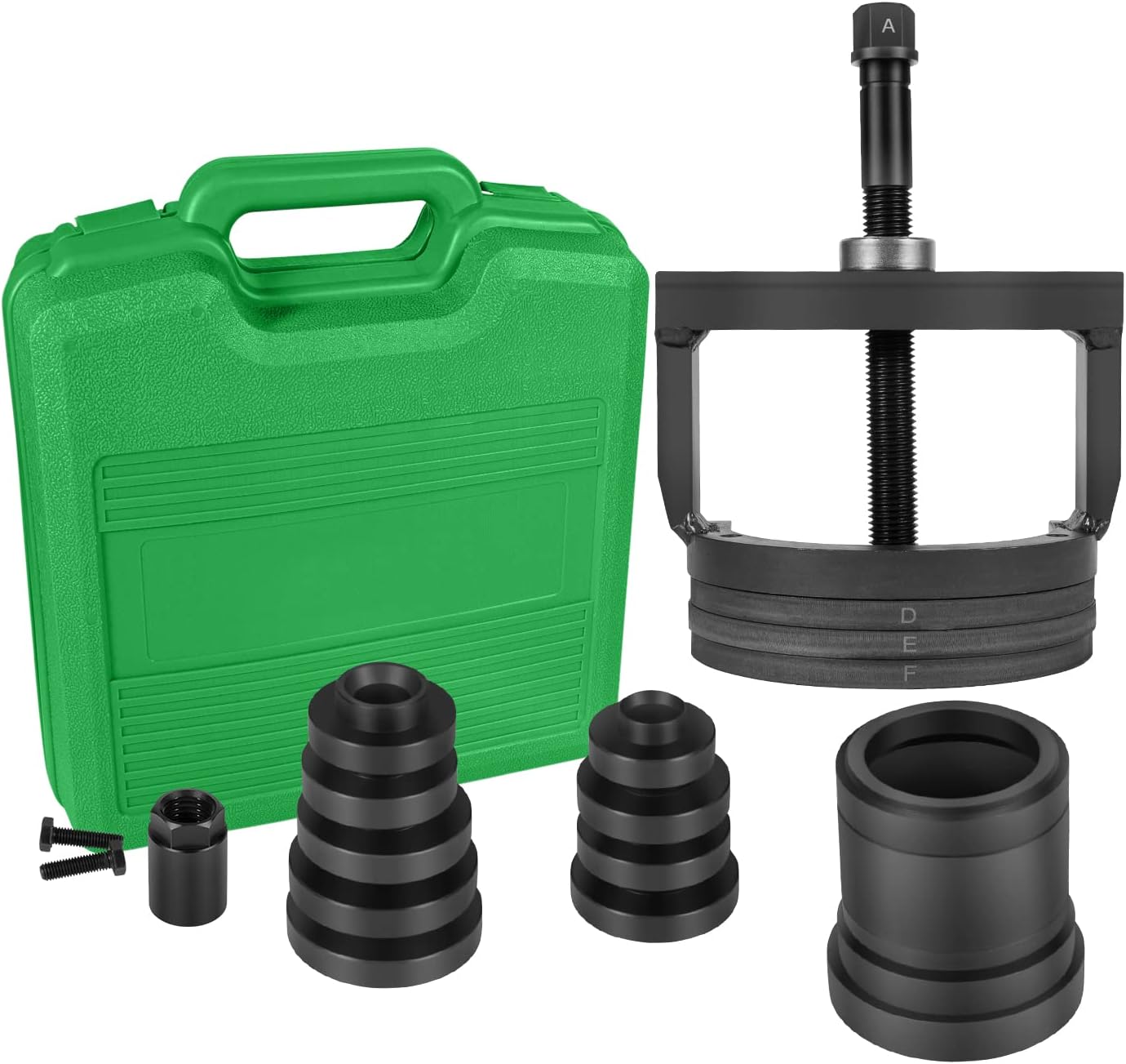 Camoo Back & Front Wheel Bearing Puller Kit with Master Wheel Hub & Bearing Remover & Installer Kit Fits Most Makes and Models - Front, Rear, & All-Wheel Drive #27213