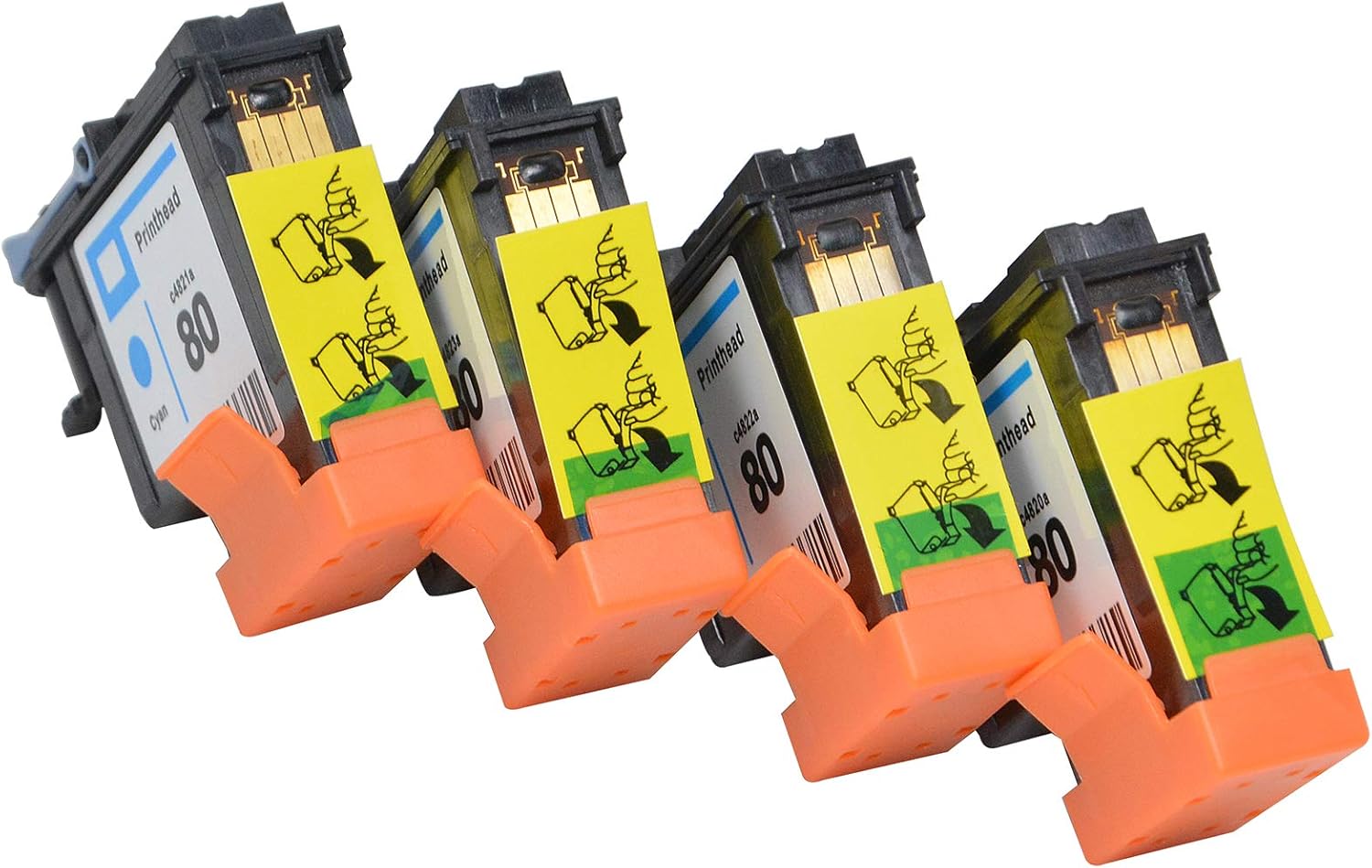 Wenon Remanufactured HP 80 Printhead with New Updated Chips Compatiable for HP DesignJet 1050c 1050c Plus 1055C 1055cm 1055cm Plus Printer