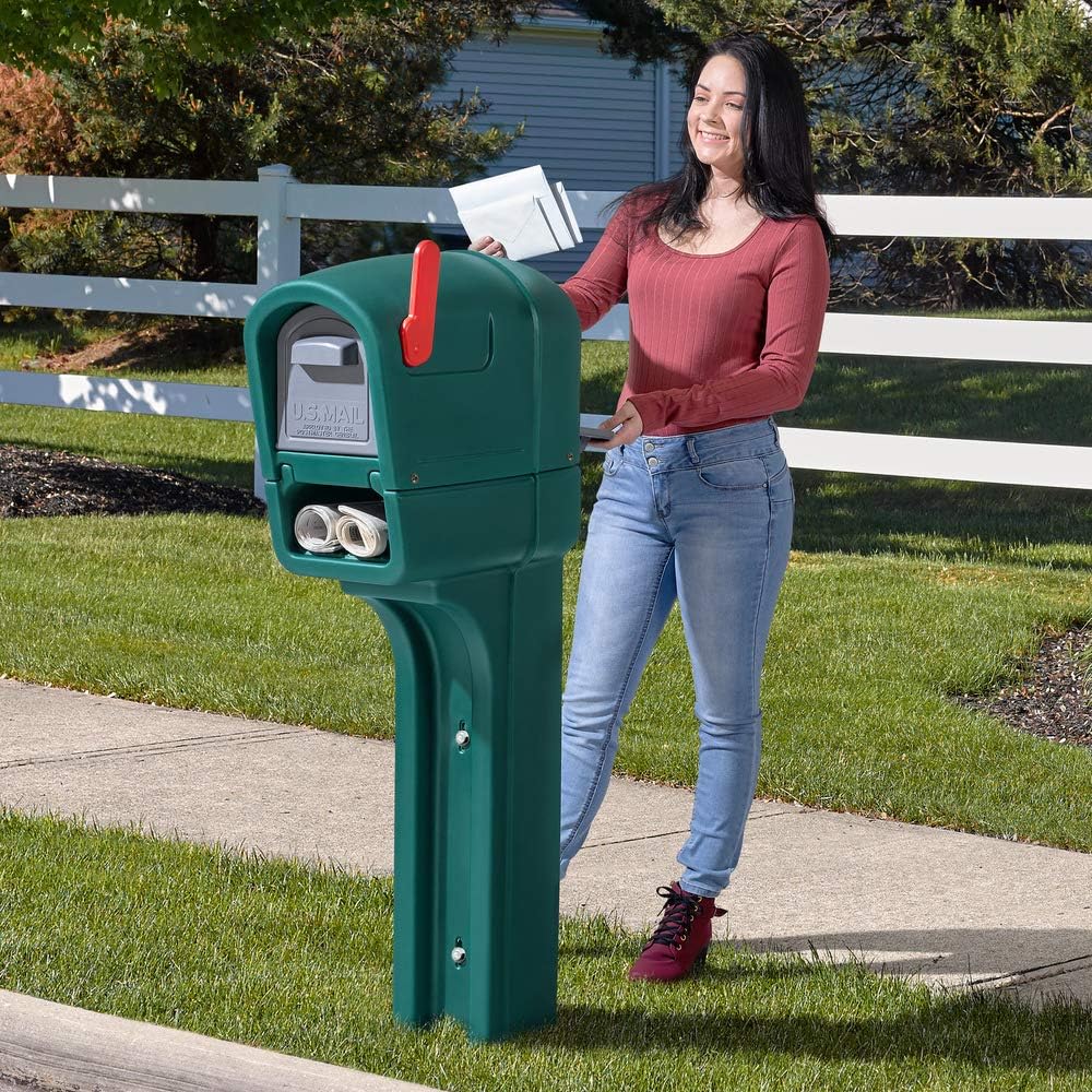 Step2 540200 MailMaster Plus Mailbox, Spruce Pack of 2
