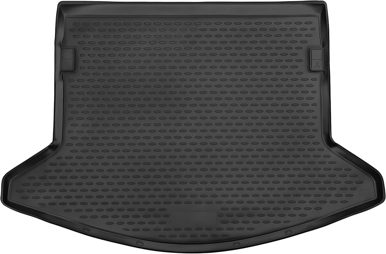 Fits 2017-2022 Mazda CX-5 Custom Fit Cargo Trunk Liner Floor Mat All Weather (Black)