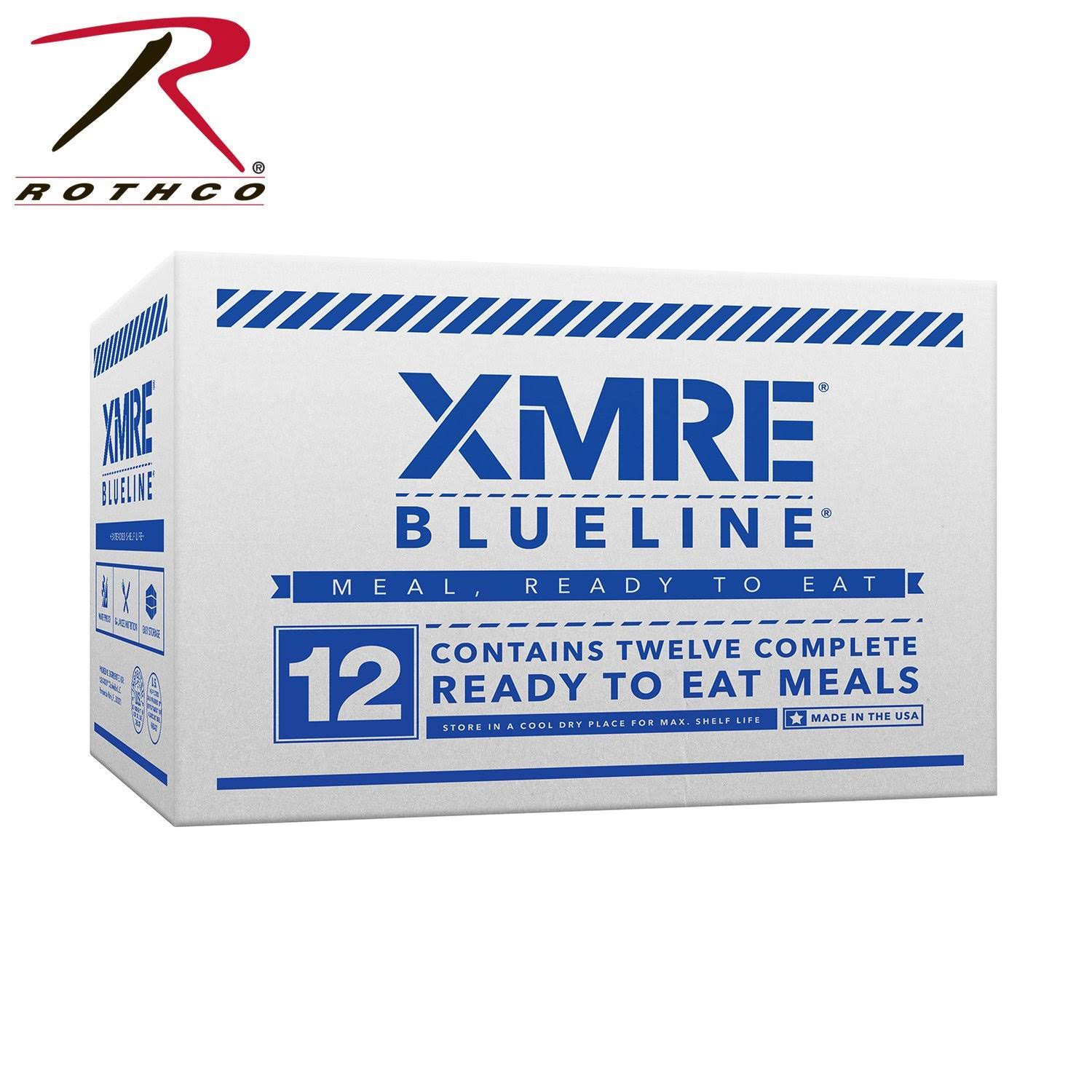 XMRE Blue Line Meals -12 Pack - Without Heaters