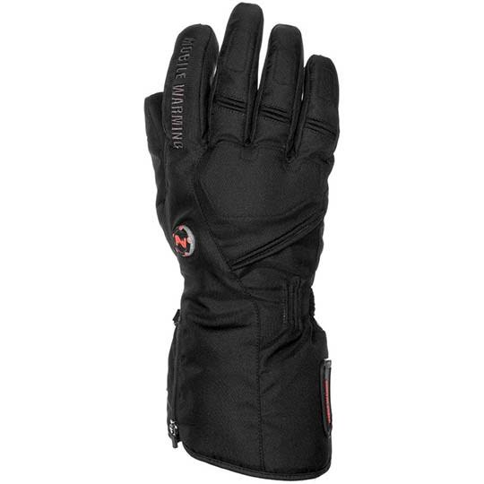 Mobile Warming 7.4V Geneva Textile Heated Gloves, Black, 3XL-Dirtbike Heated Gloves