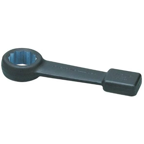 Striking Wrench Straight Pattern 12pt Black Oxide 4-5/8in 33-448