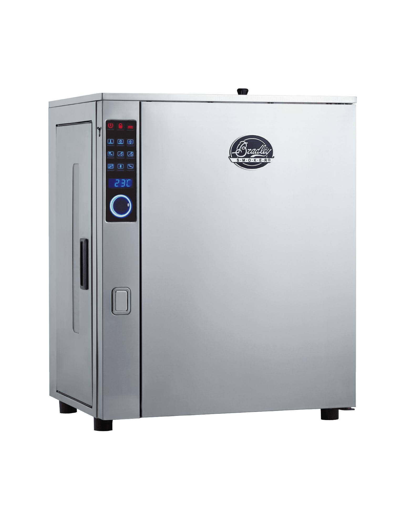 Bradley Smoker Professional P10 4 Rack 1000W Electric Smoker 76L Stainless Steel