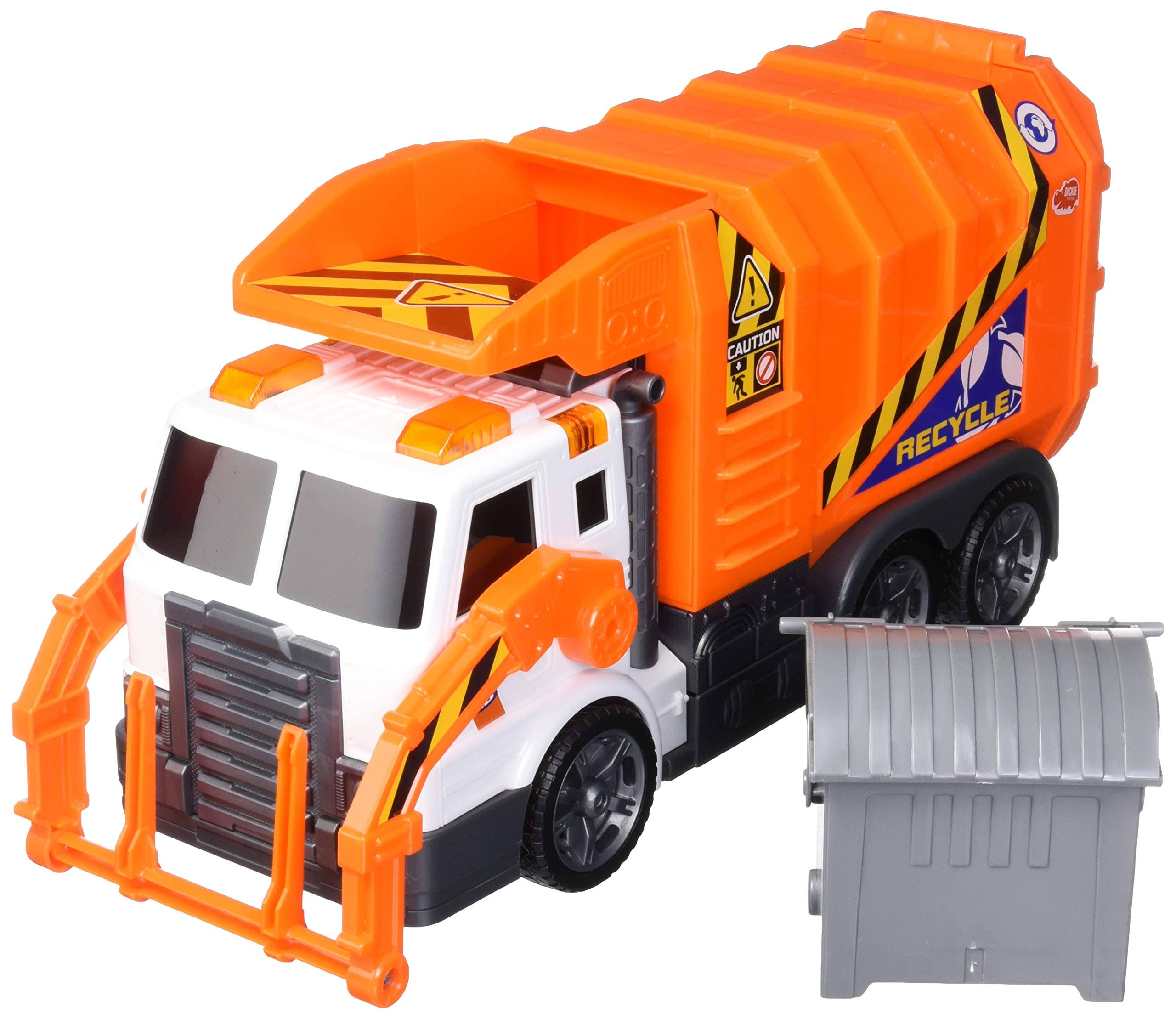 Dickie Toys Garbage Truck - Trucks u0026 Tractors