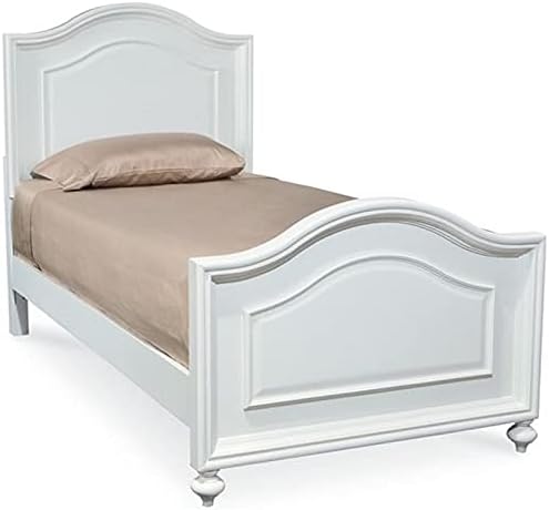 Legacy Classic Classic Madison Twin Panel Bed in White Finish Wood