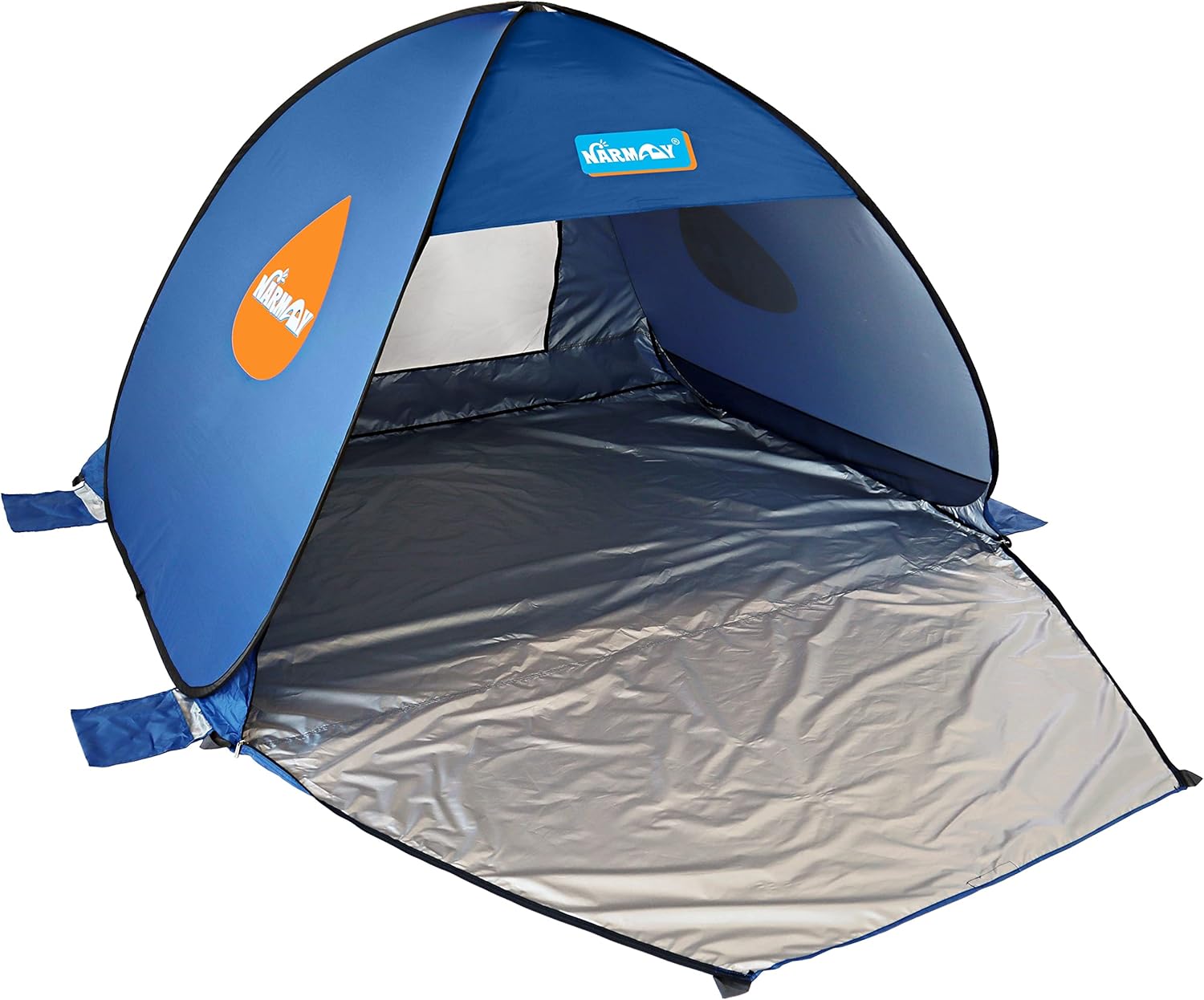 NARMAY&reg; Camping Tent Pop Up Beach Tent Portable Sun Shelter - Sea Blue