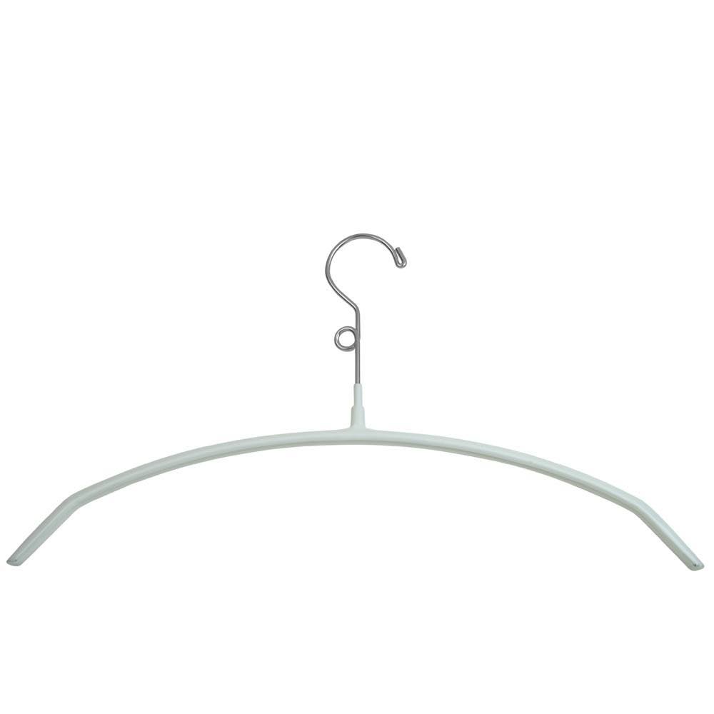 Econoco - PC17/W-LH - 16x22 White Non-Slip Metal Hanger with Loop Hook Sold in Pack of 100