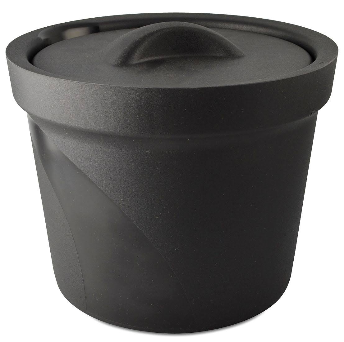 Magic M16807-4002 Ice Bucket with Lid,Black,4L