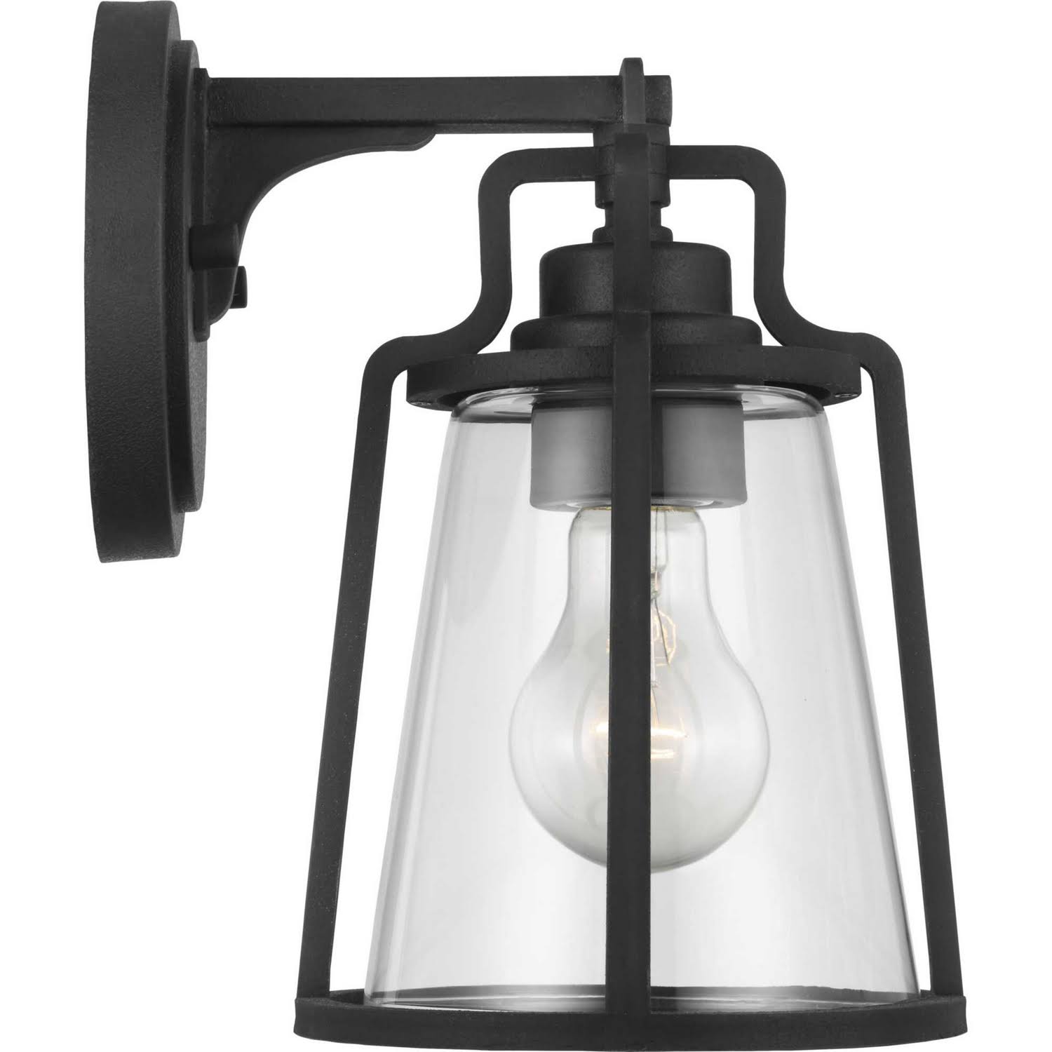 Progress Lighting P560177-031 Benton Harbor Outdoor Wall Light Black