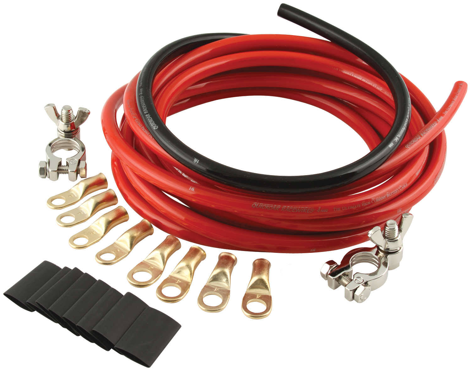 Quickcar Racing Products 57-010 Battery Cable Kit 2 Gauge