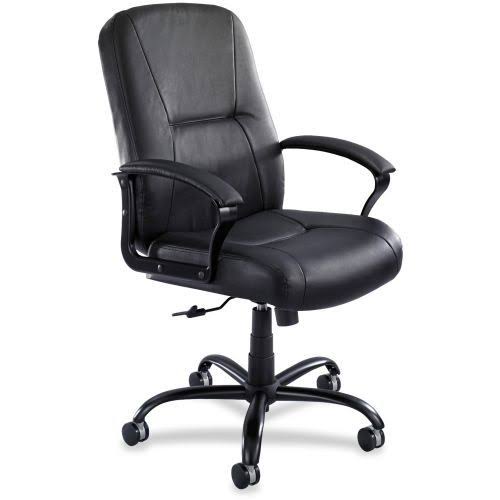Safco Serenity Big and Tall Highback Executive Chair, Black