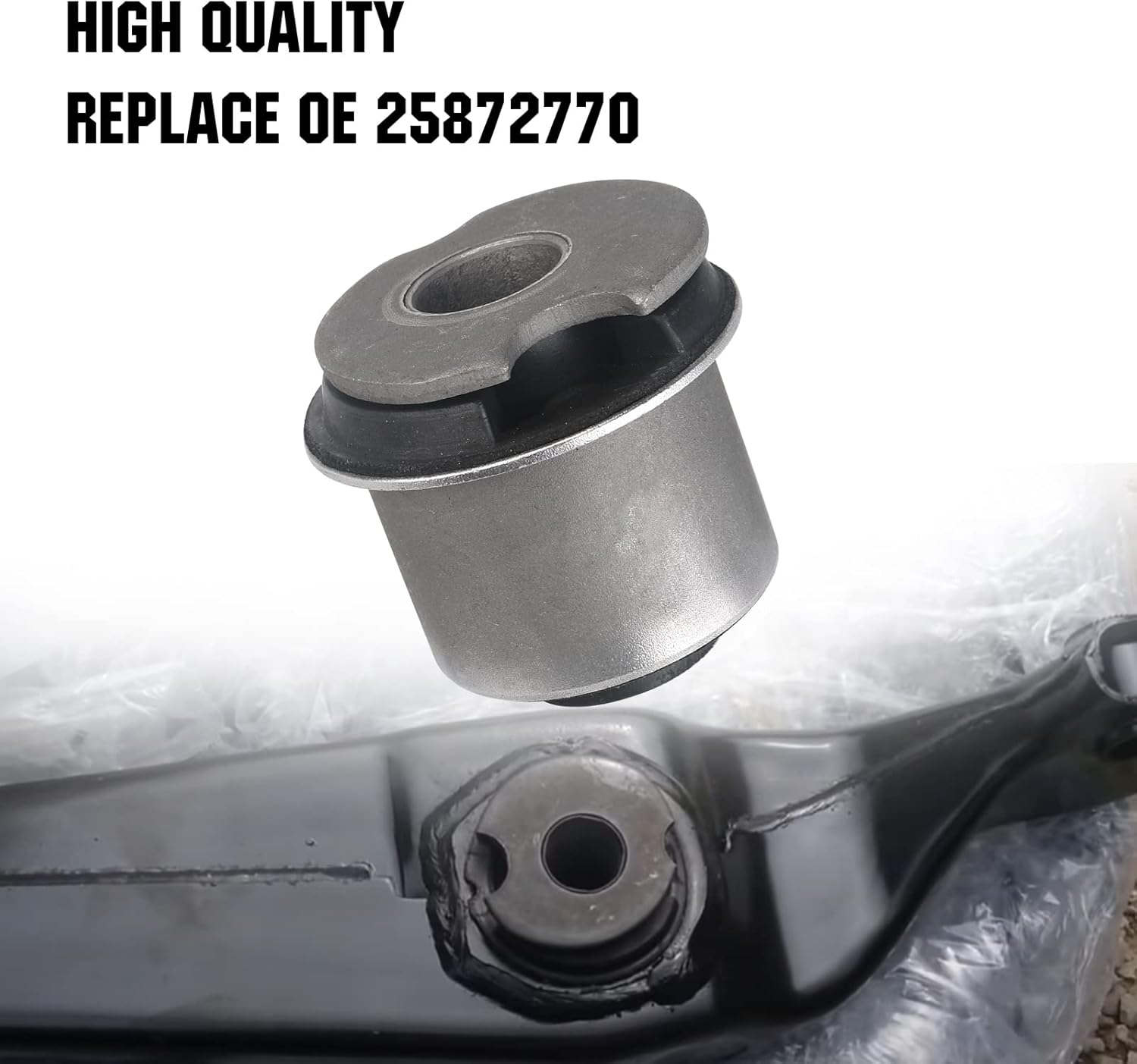 3mirrors Front Differential Support Bracket Mount Frame Brace Axle Bushing Bush Compatible with Hummer 2006 2007 2008 2009 2010 H3 H3T 15773961 25872770