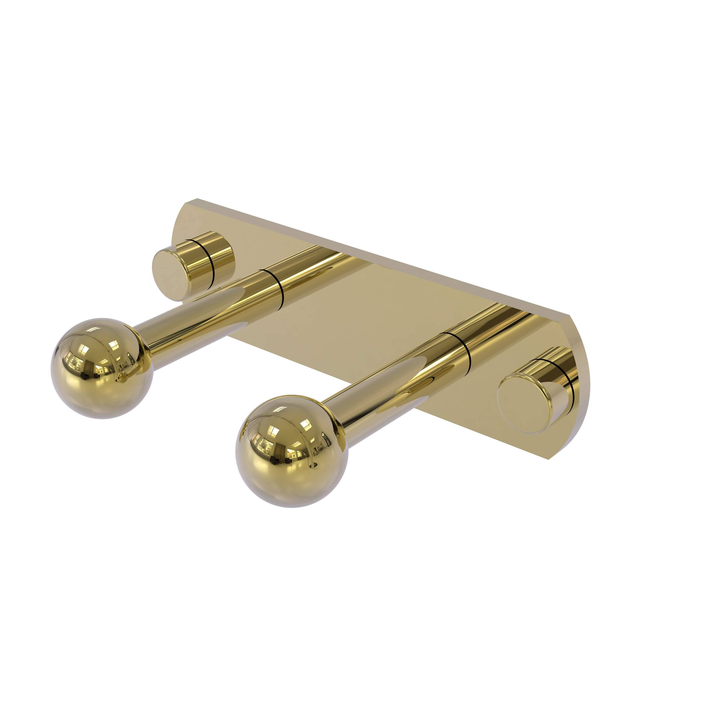 Allied Brass Prestige Skyline Collection 2 Position Multi Peg - Unlacquered Brass