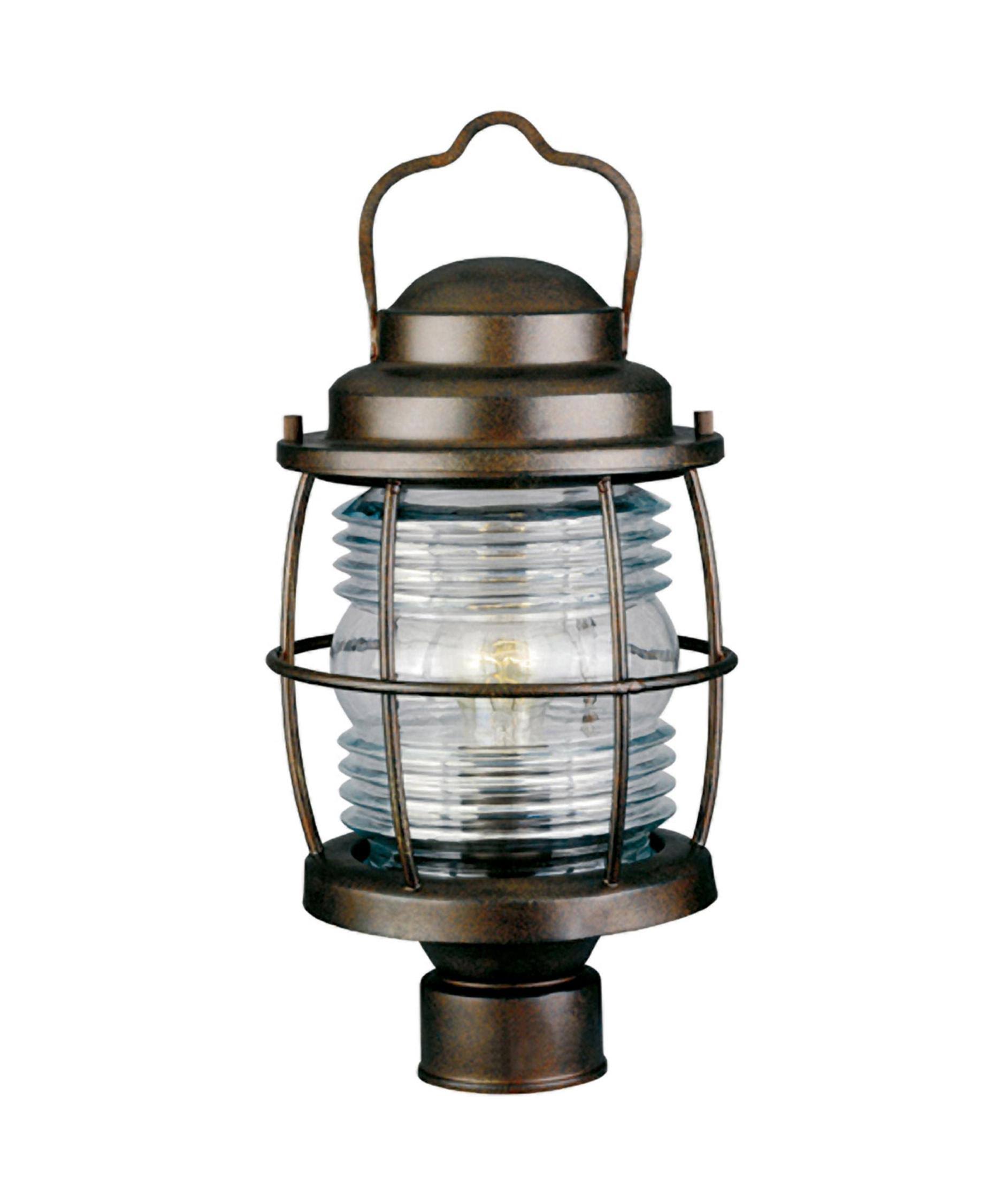 Kenroy Home 90956GC Beacon Post Lantern, Gilded Copper