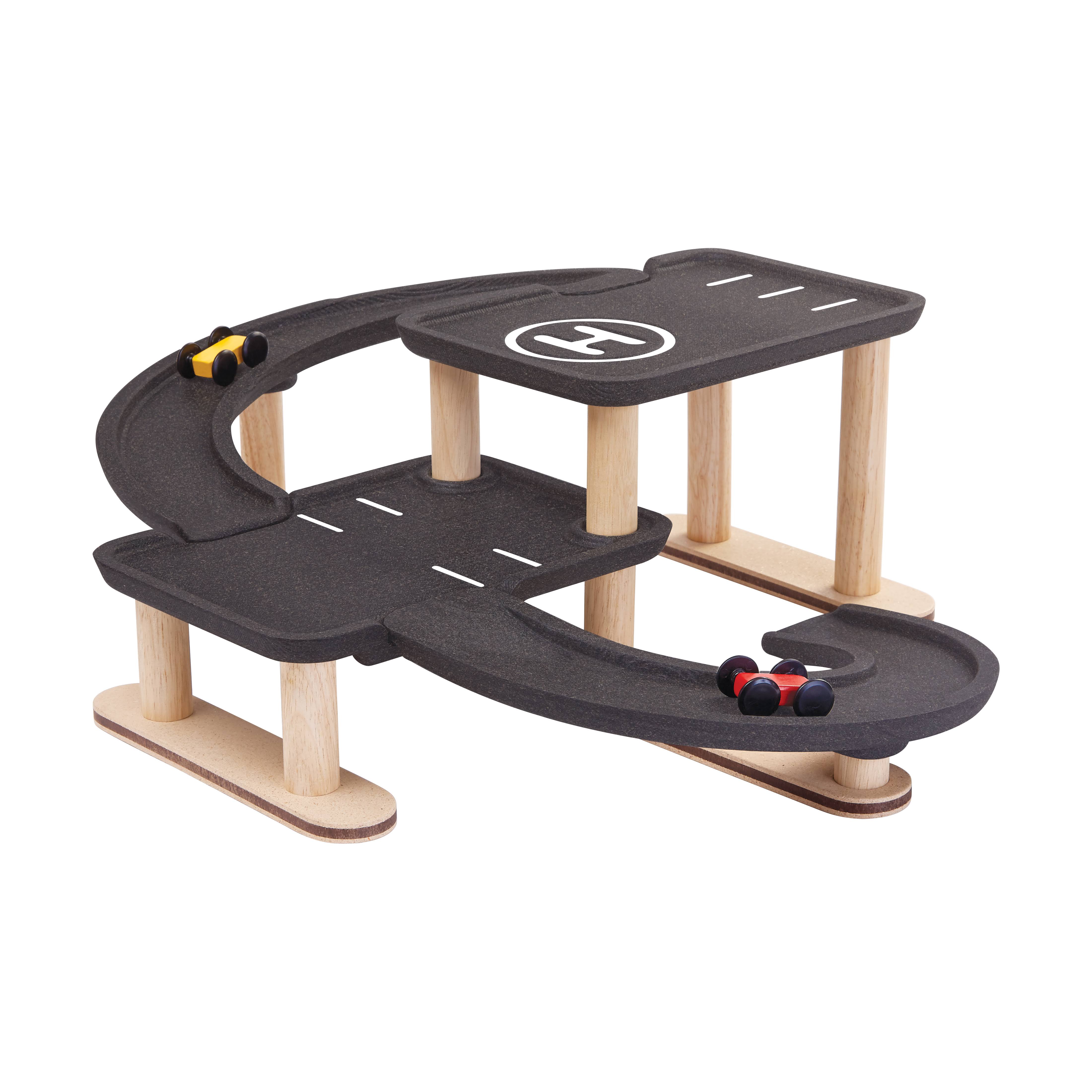 Plan Toys Race N Play Parking Garage