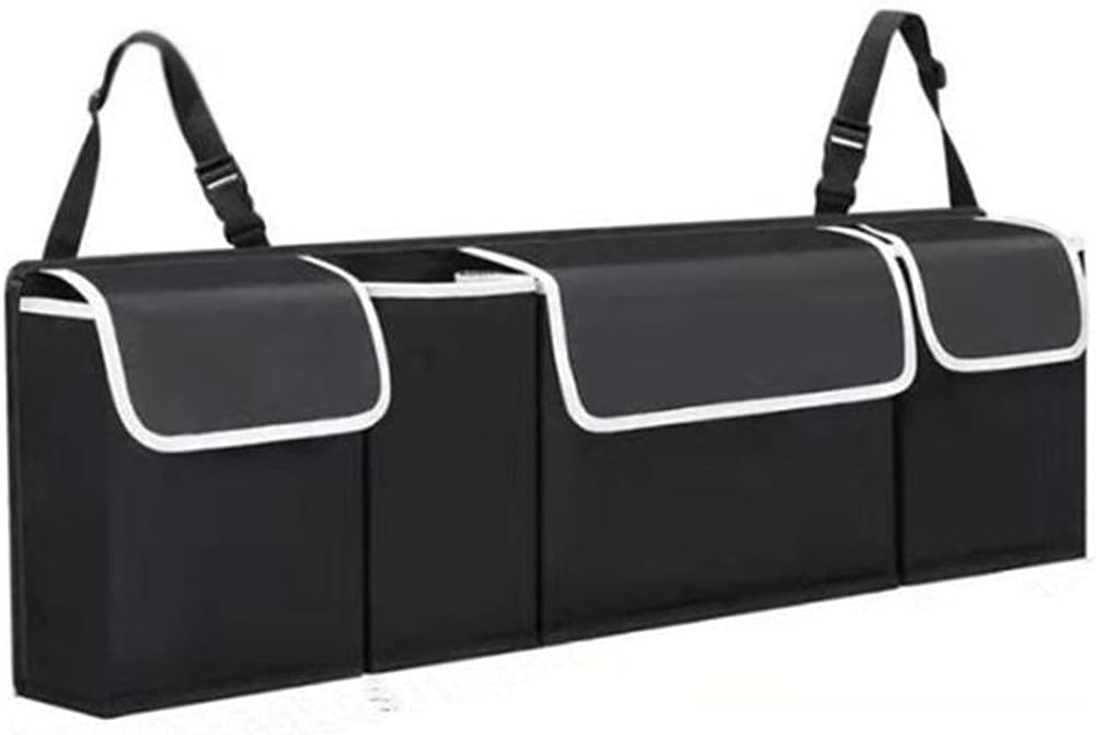 UXZDX CUJUX Car Trunk Storage Bag Rear seat Storage Bag Large Capacity Multi-Purpose Oxford Cloth car seat Back Storage Bag Interior Accessories