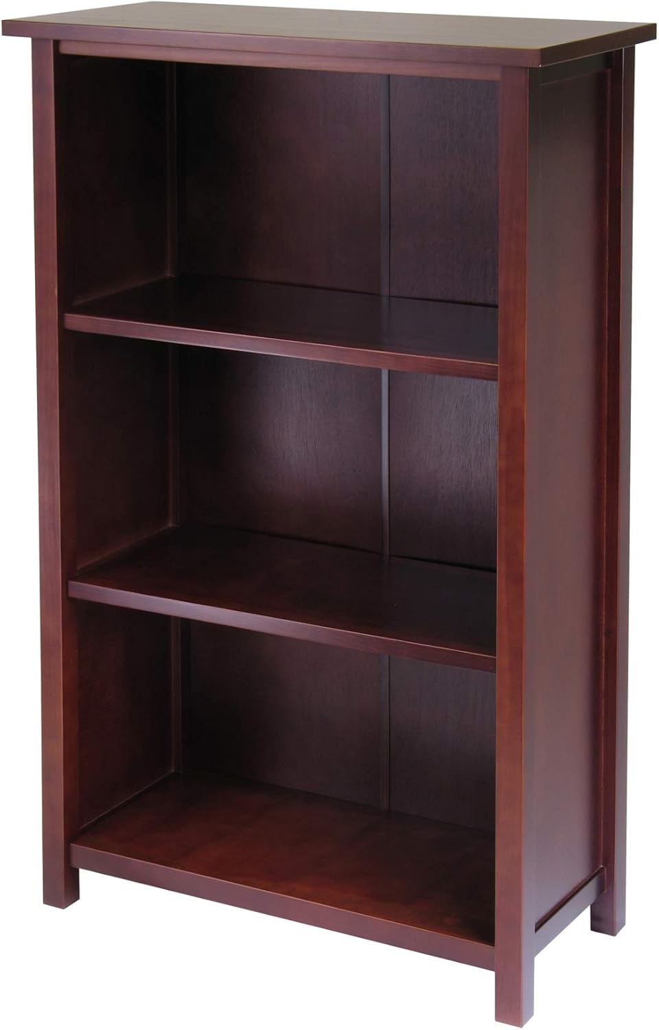 Winsome Verona Storage/Organization, 6 Small, Walnut/Black
