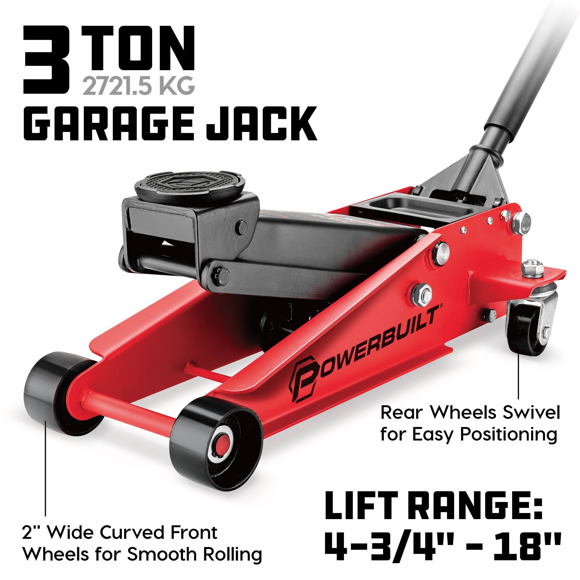 Powerbuilt 3 Ton Garage Jack - 620588