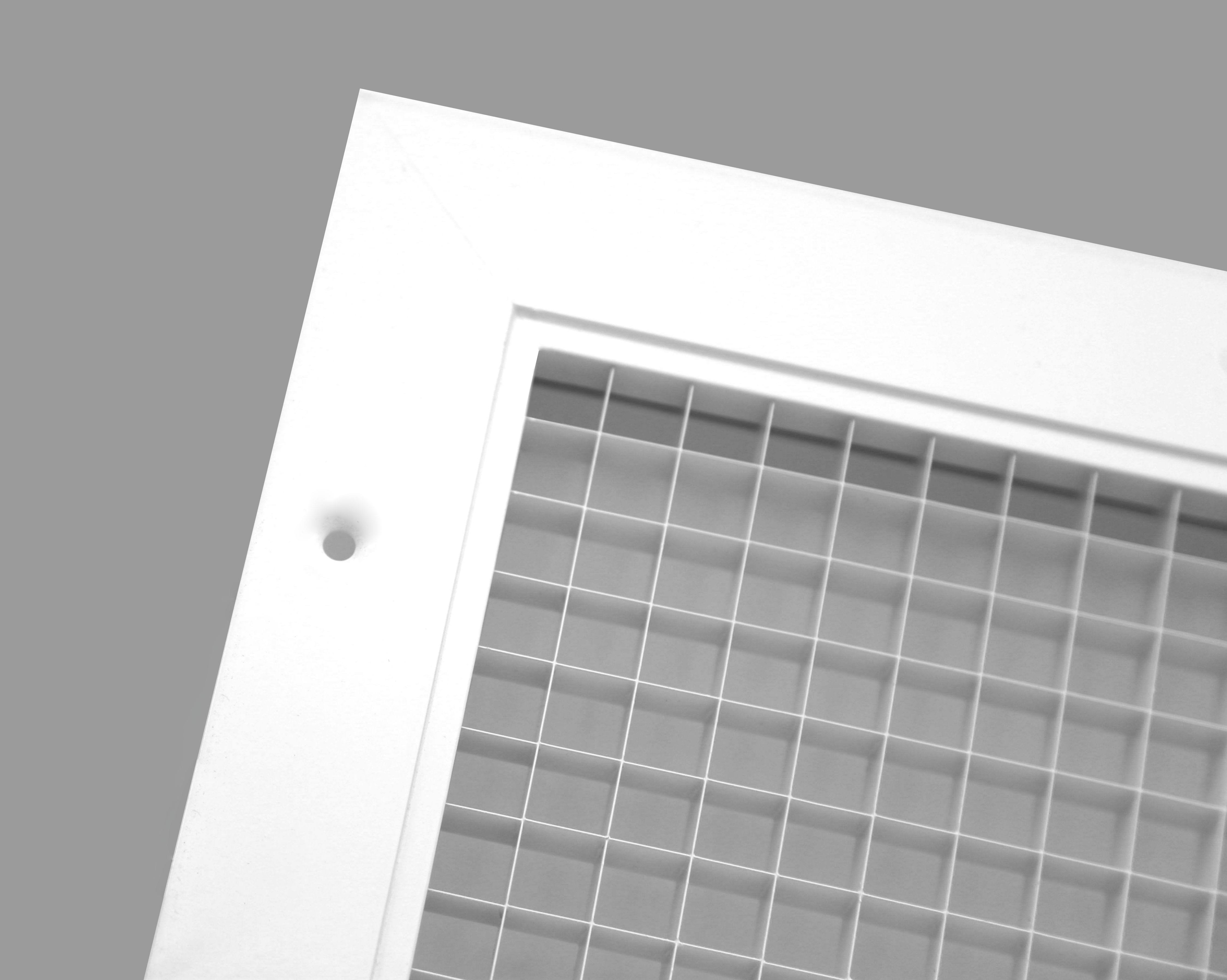 32x22 x 34x22 Cube Core Eggcrate Return Air Grille - Aluminum Rust Proof - HVAC Vent