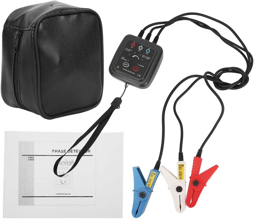 AC 70-1000V ETCR1000C Non-Contact Phase Sequence Detector Magnetic Base Phase Meter Non-contact Phase Rotation Tester