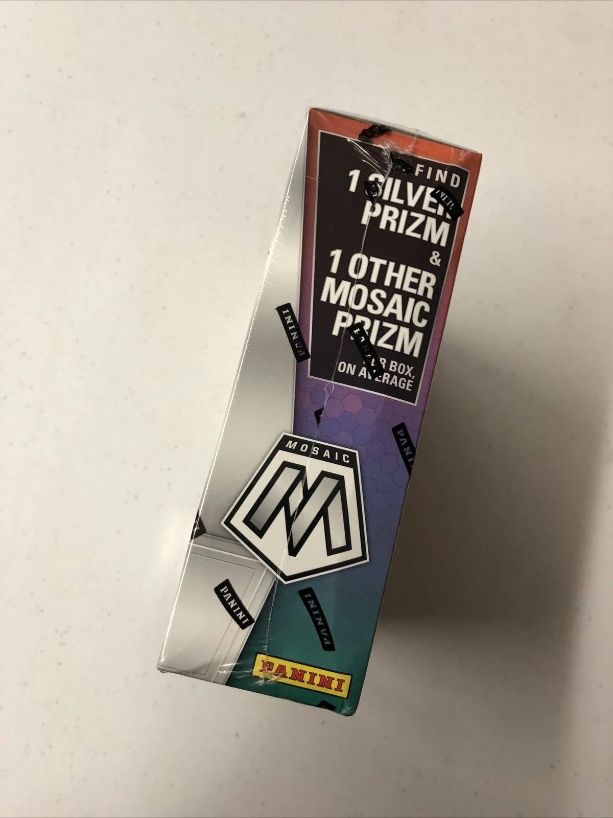 2019-20 Panini Mosaic Basketball Mega Box Reactive Blue Prizm Factory Sealed