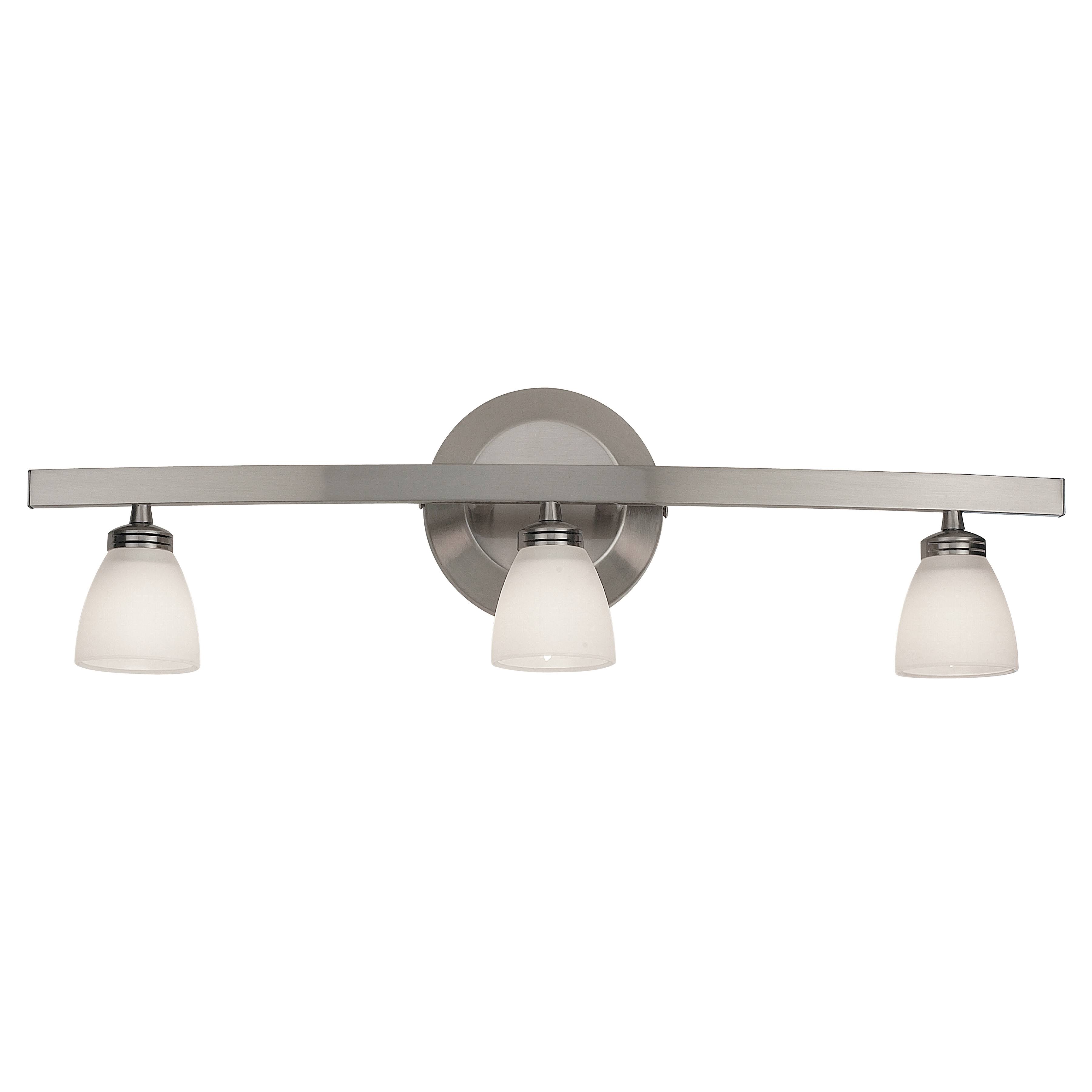 Access Lighting Sydney 3-Light Vanity - Matte Chrome - 63813-46-MC/OPL