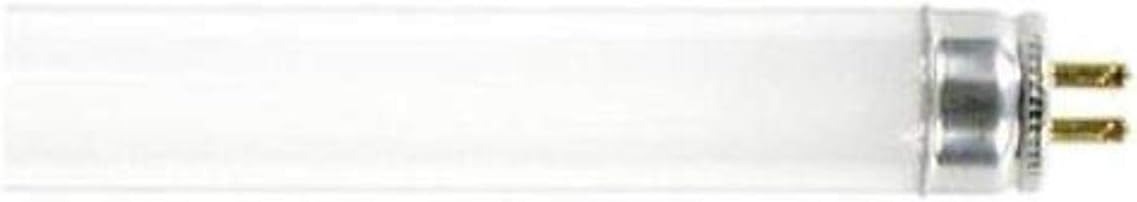 GE Fluorescent Light Bulb, F13T5 Light Bulb, 13-Watt, 950 Lumen, 21-Inch Length, Miniature Bi-Pin Base, Warm White, 5-Pack, Tubular Light Bulbs, Under Cabinet Light Bulbs Pack of 2