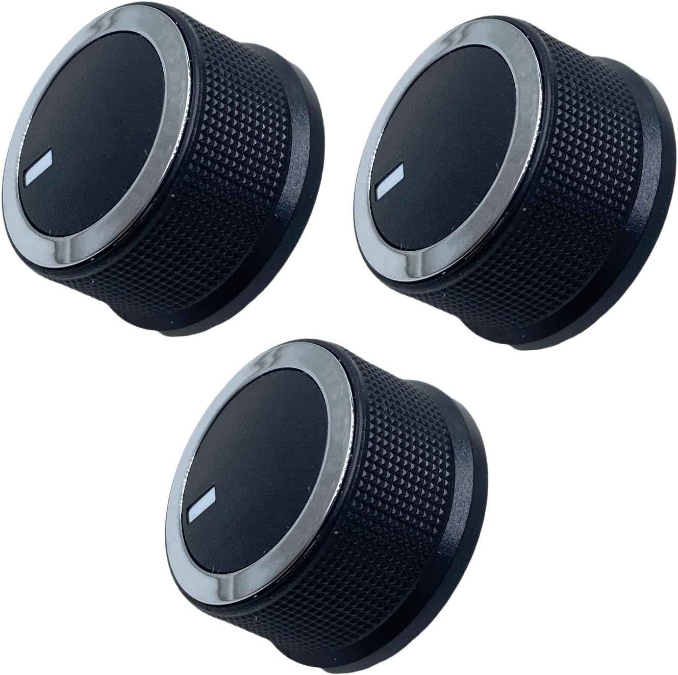 DJF 84141127 3pcs Express Heater AC Temperature Control Knob Fit for 2008-2017 Chevrolet