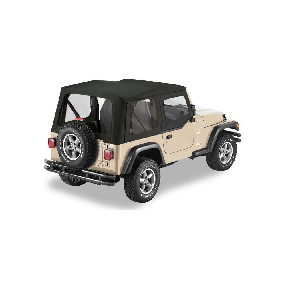 Bestop 51121-15 Replace-A-Top Black Denim Soft Top