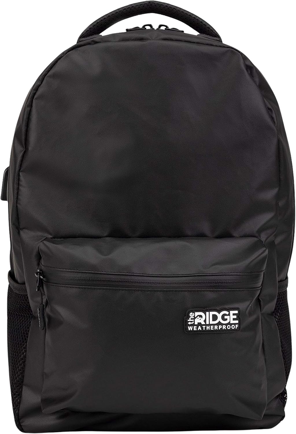 Ridge The Commuter - Weatherproof Backpack | Travel Backpack with Laptop Holder | Work Backpack | Weather Proof, RFID Blocking Nylon Backpack | Black