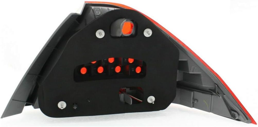 For Honda Accord Tail Light 2006 2007 Driver Side Sedan Lens and Housing CAPA Certified For HO2818130 | 33551SDAA32